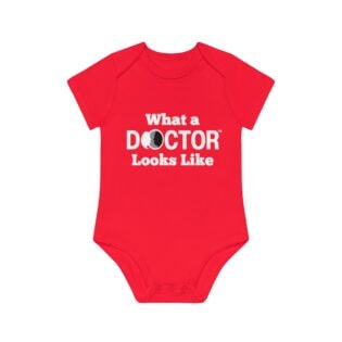 Baby Organic Short Sleeve Bodysuit — What a Doctor Looks Like